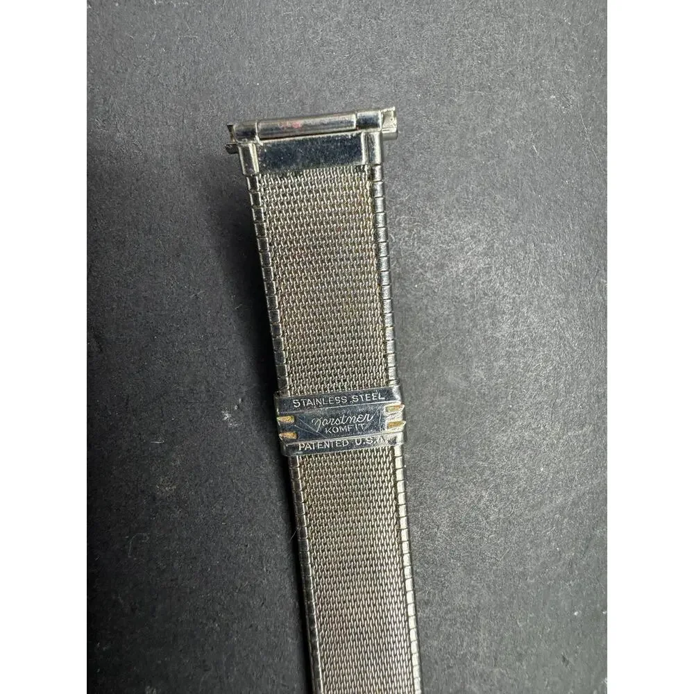 Vintage Forstner Komfit Watch Band Stainless Steel Bracelet Replacement